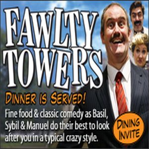 Fawlty Towers Comedy Dinner Show - 31/10/2026 Tewkesbury — event image